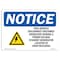 Signmission OSHA Notice, 5" Height, This Service Disconnect Becomes Sign With Symbol, 7" X 5", Landscape OS-NS-D-57-L-18660 - alternate 1